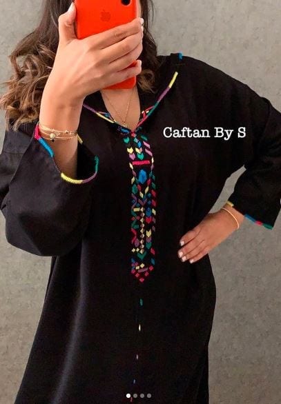 موديلات جلابة بثوب المليفا 