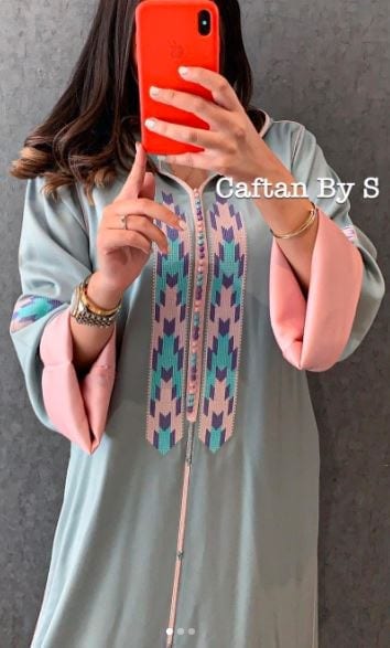 موديلات جلابة بثوب المليفا 