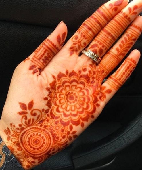 نقش حناء عصري