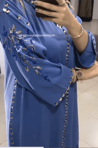 جلابات منبتين بثوب الكريب