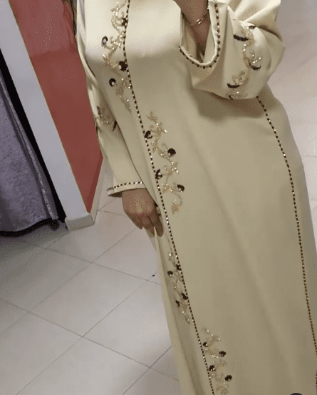 جلابات منبتين بثوب الكريب