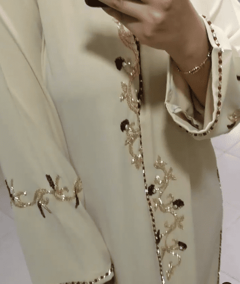 جلابات منبتين بثوب الكريب