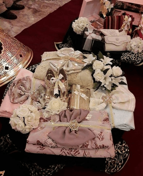 دفعة من طيافر الدفوع وهدايا العروس المغربية