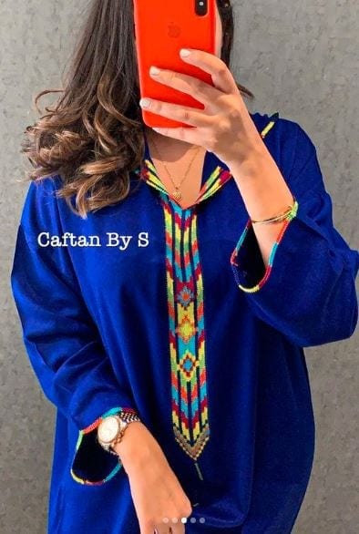 موديلات جلابة بثوب المليفا 